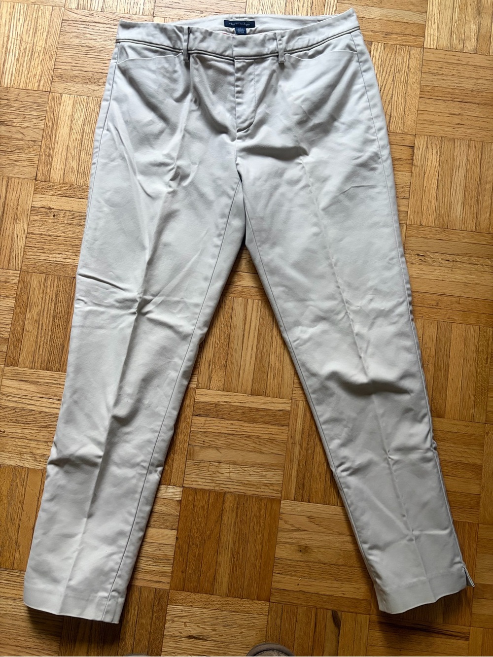Tommy Hilfiger Slim Straight Chino Pant Beige